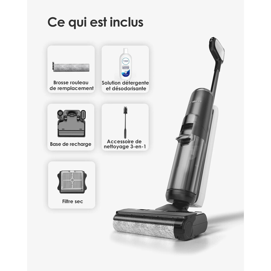TINECO FLOOR ONE S5 NOIR / BLANC n°17