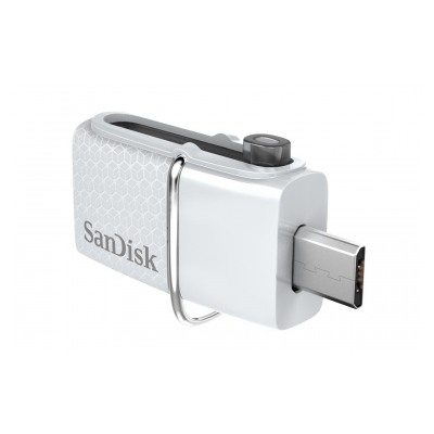 Sandisk Clé USB 3.0 SanDisk Ultra® Dual Drive 32 Go blanche