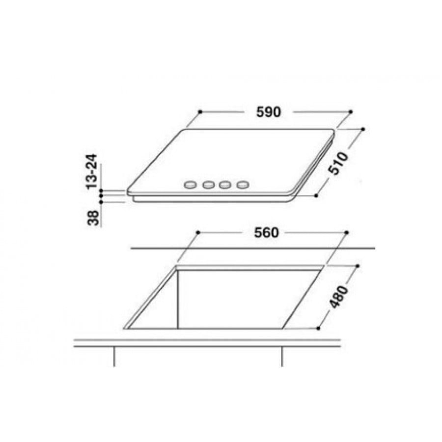 Indesit THP642IX/I n°2