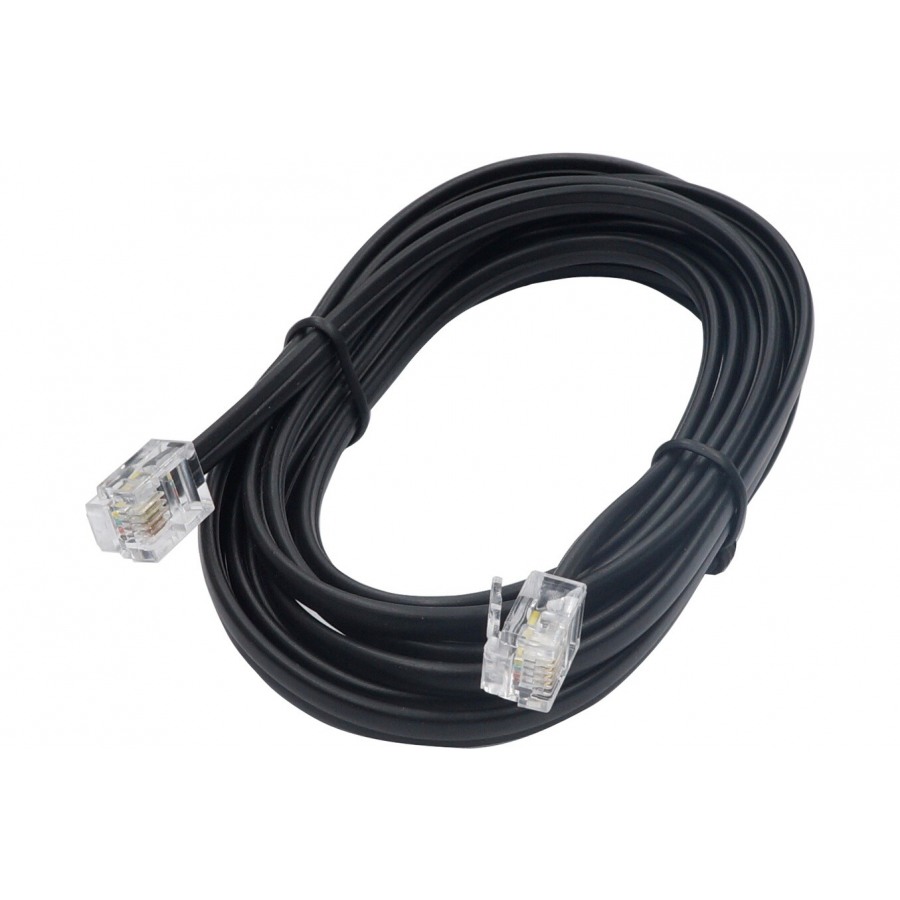 Temium CORDON TELEPHONIQUE 3M RJ11 MALE / RJ11 MALE n°2
